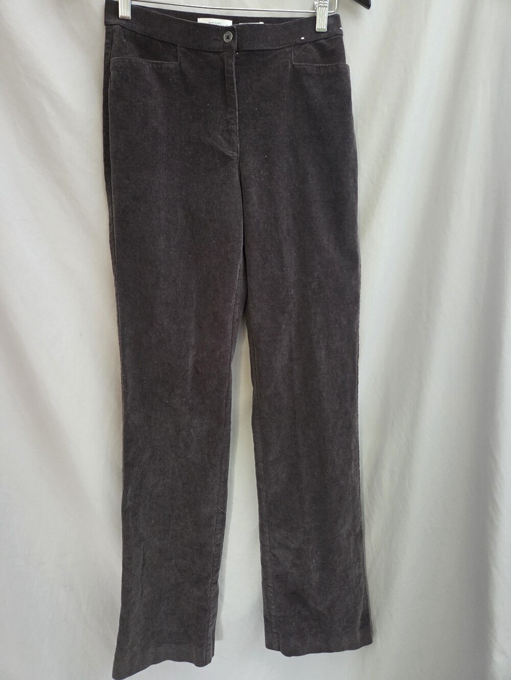 Northern Reflections Charcoal Corduroy Boot-Cut Pants